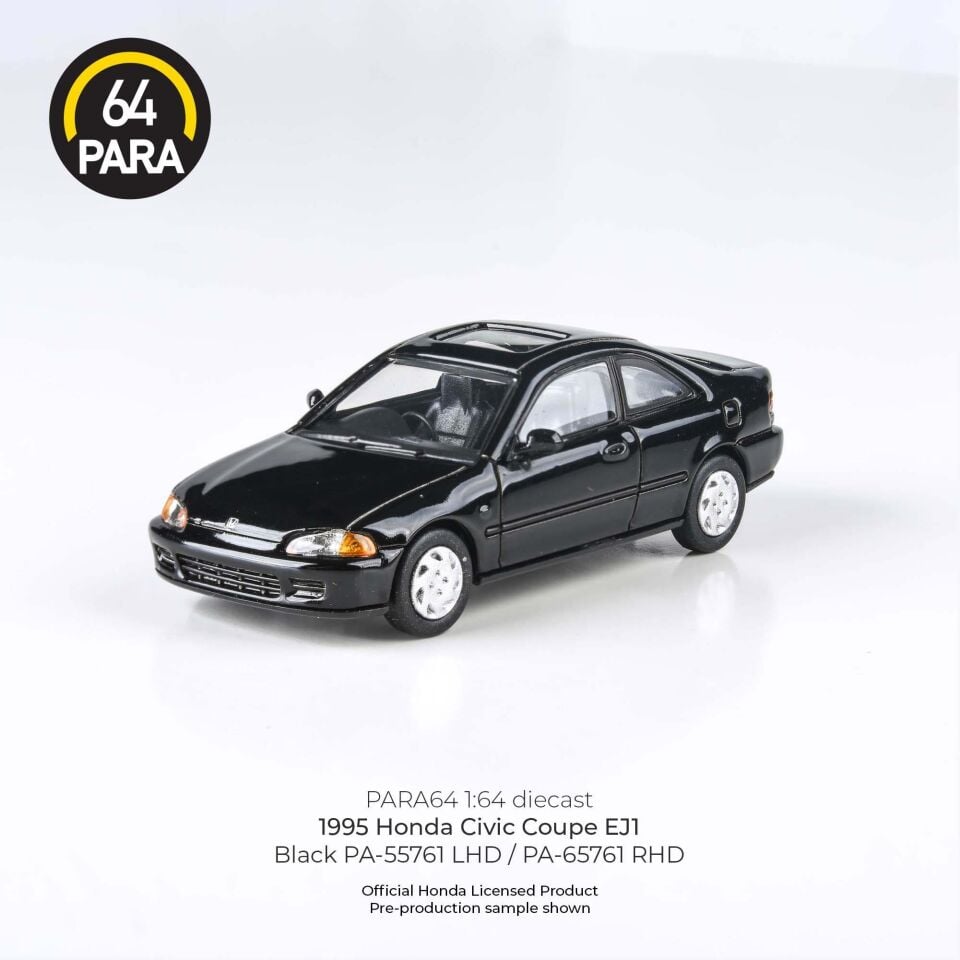 PARA64 HONDA CIVIC COUPE EJ1 BLACK 1:64