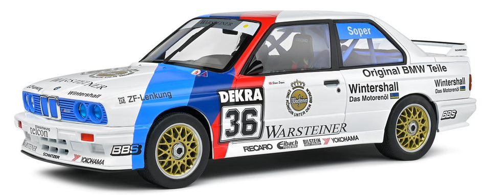 SOLIDO BMW (E30) EVO #36 DTM 1989 1:18
