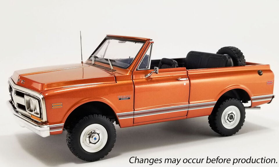 ACME 1/18 - GMC Jimmy Dealer AD Truck - 1971