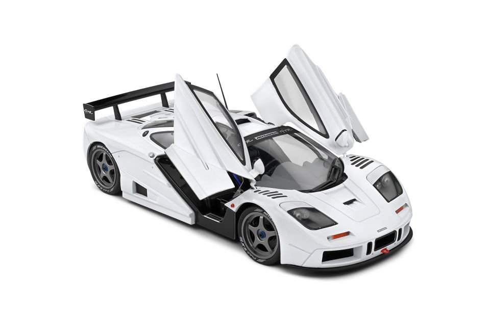 Solido McLaren F1 GTR Short Tail 1996 White 1:18 (1804108)