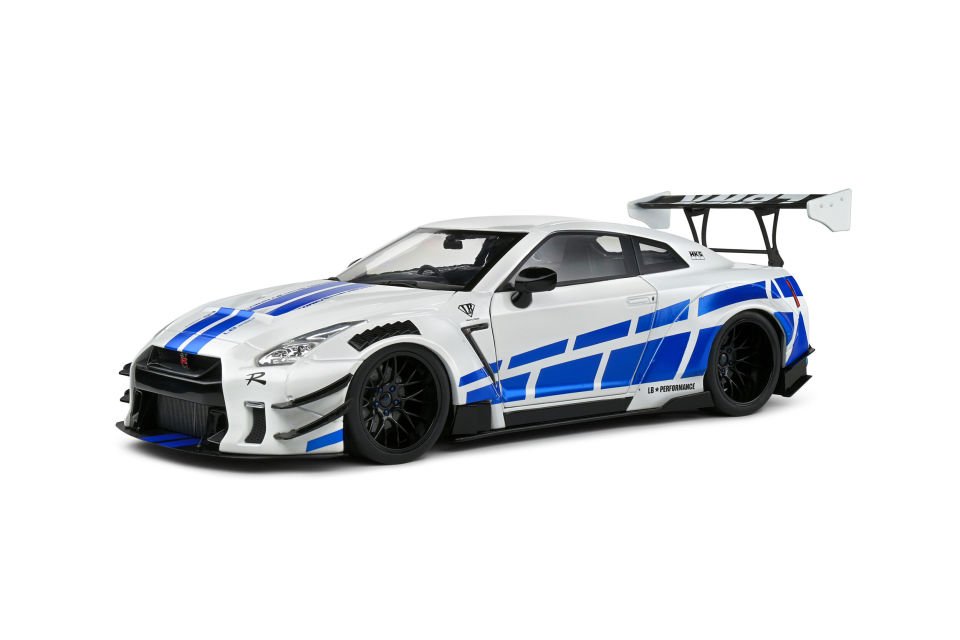 Solido Nissan GT-R (R35) W/ Liberty Walk Body Kit 2.0 1:18 (1805816)