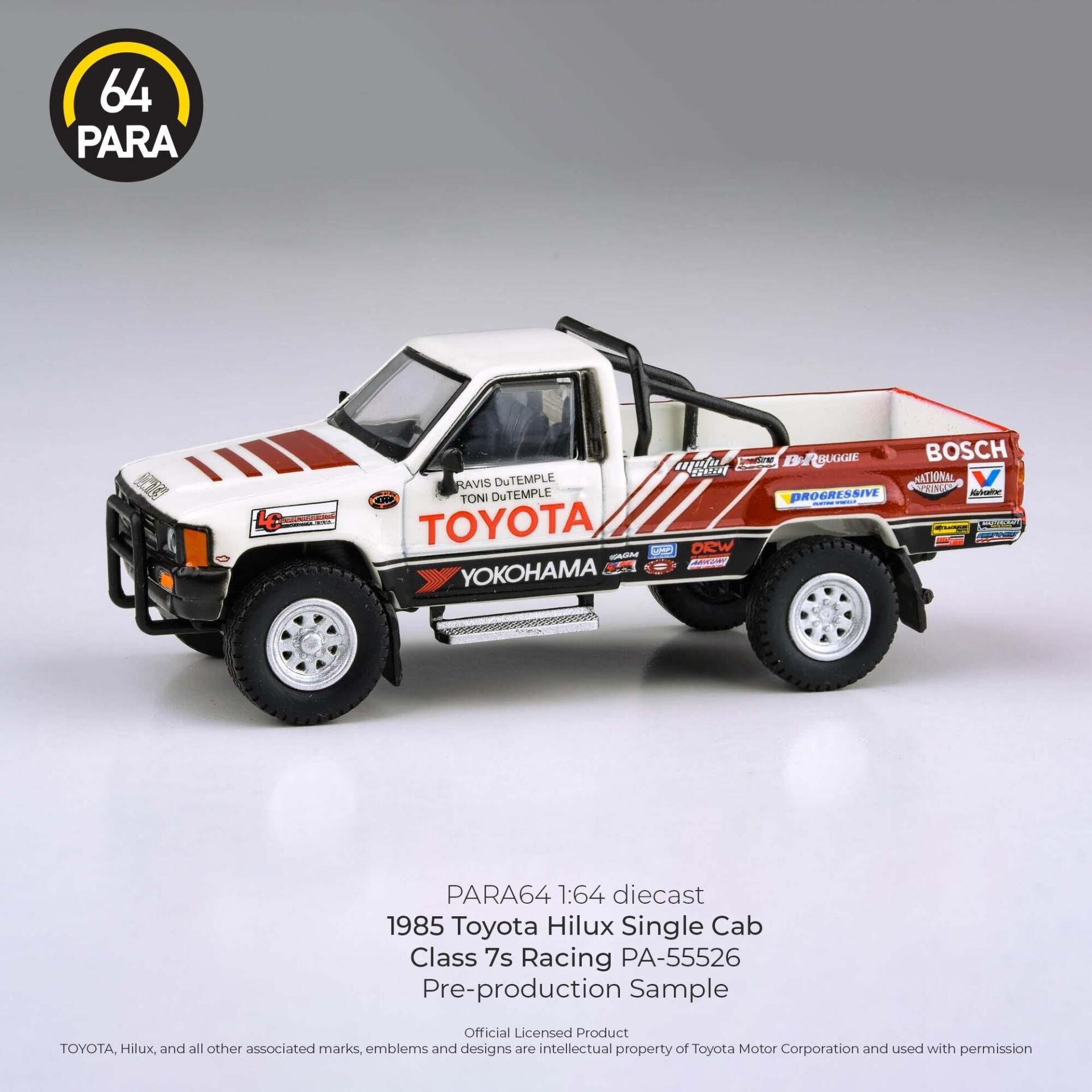 PARA64 TOYOTA HILUX SINGLE CAB - CALSS 75 1:64