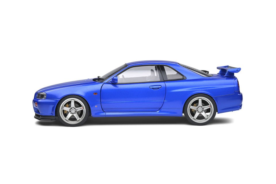 Solido Nissan Skyline (R34) GT-R 1999 Bayside Blue 1:18 (1804306)