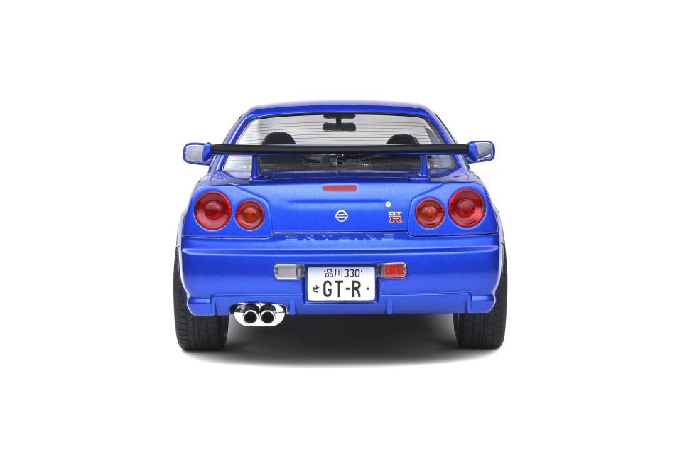 Solido Nissan Skyline (R34) GT-R 1999 Bayside Blue 1:18 (1804306)