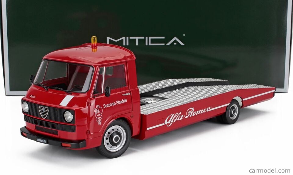 1/18 MITICA-DIECAST - ALFA ROMEO - A12 (F12) CARRO ATTREZZI SECONDA SERIE 1977 - TOW TRUCK - ABSCHLEPPWAGEN - DÉPANNEUSE