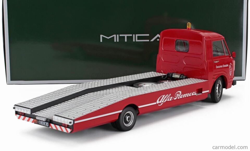 1/18 MITICA-DIECAST - ALFA ROMEO - A12 (F12) CARRO ATTREZZI SECONDA SERIE 1977 - TOW TRUCK - ABSCHLEPPWAGEN - DÉPANNEUSE