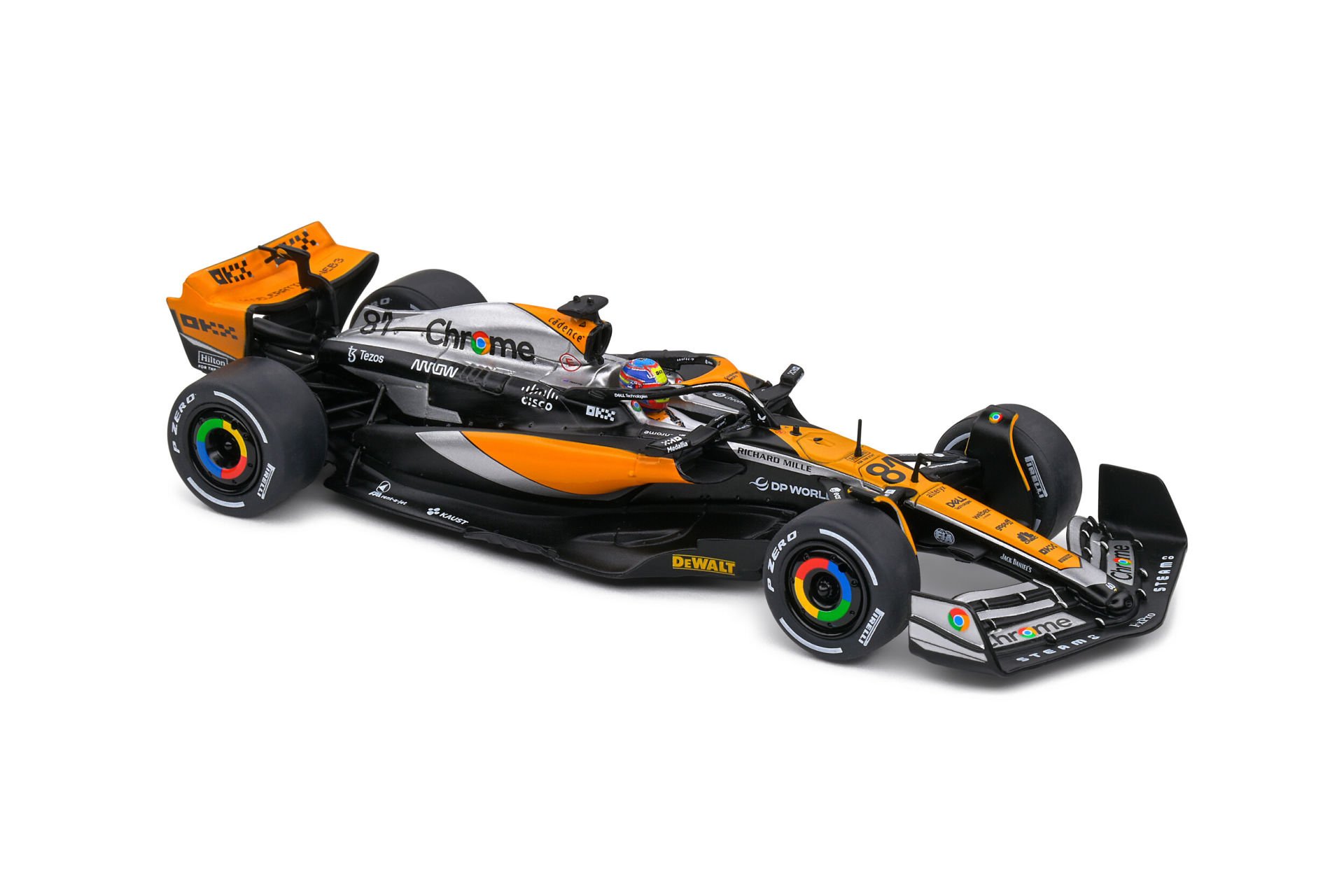 SOLIDO McLaren MCL60 2023 Oscar Piastri Great Britain GP 1:43 (2023 4317802)