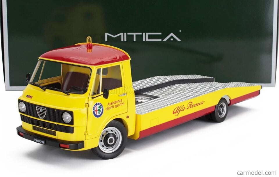 1/18 MITICA-DIECAST - ALFA ROMEO - A12 (F12) CARRO ATTREZZI SECONDA SERIE 1977 - TOW TRUCK - ABSCHLEPPWAGEN - DÉPANNEUSE