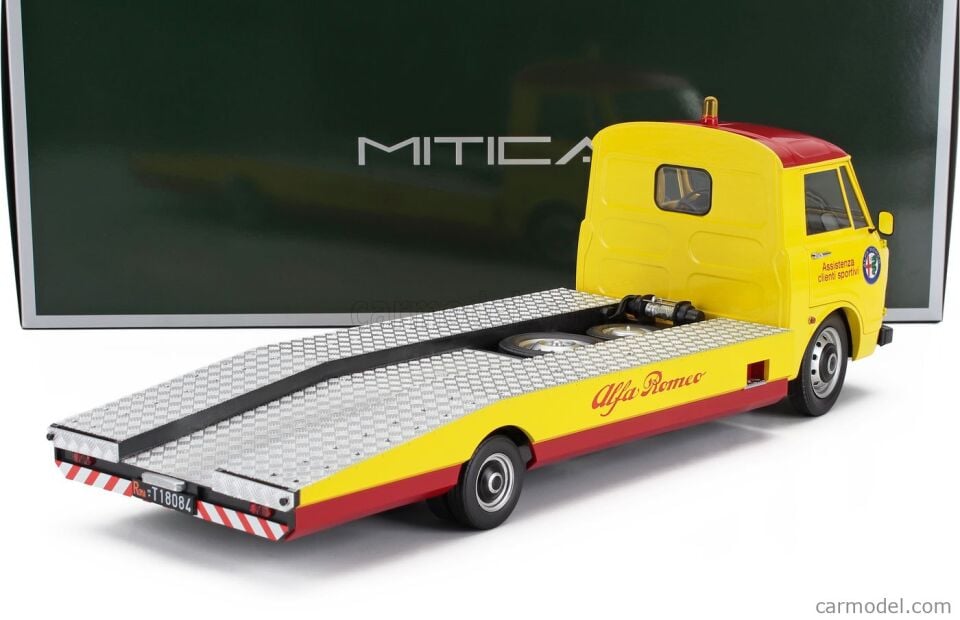 1/18 MITICA-DIECAST - ALFA ROMEO - A12 (F12) CARRO ATTREZZI SECONDA SERIE 1977 - TOW TRUCK - ABSCHLEPPWAGEN - DÉPANNEUSE