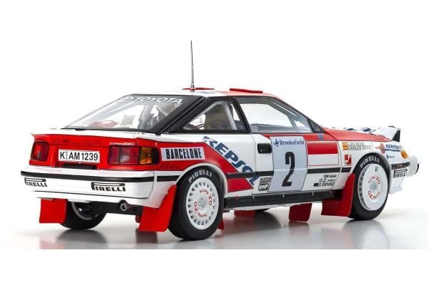 KYOSHO TOYOTA CELICA GT-FOUR 1991 MONTE CARLO #2 1:18 (08961B)