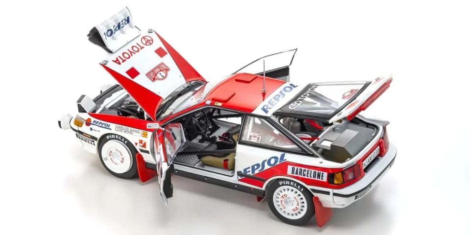 KYOSHO TOYOTA CELICA GT-FOUR 1991 MONTE CARLO #2 1:18 (08961B)