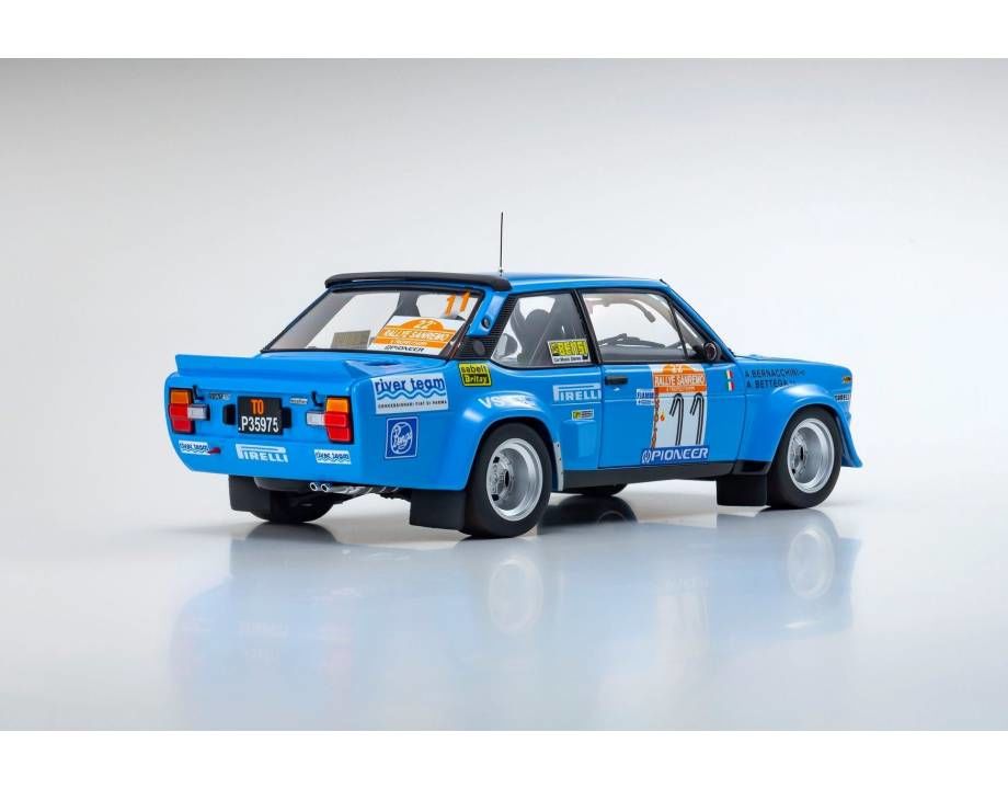 KYOSHO FIAT 131 ABARTH SANREMO RALLY 11 1983 (08376C) 1:18