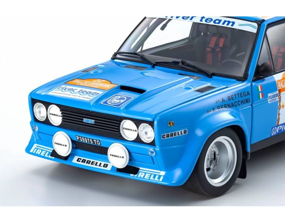KYOSHO FIAT 131 ABARTH SANREMO RALLY 11 1983 (08376C) 1:18