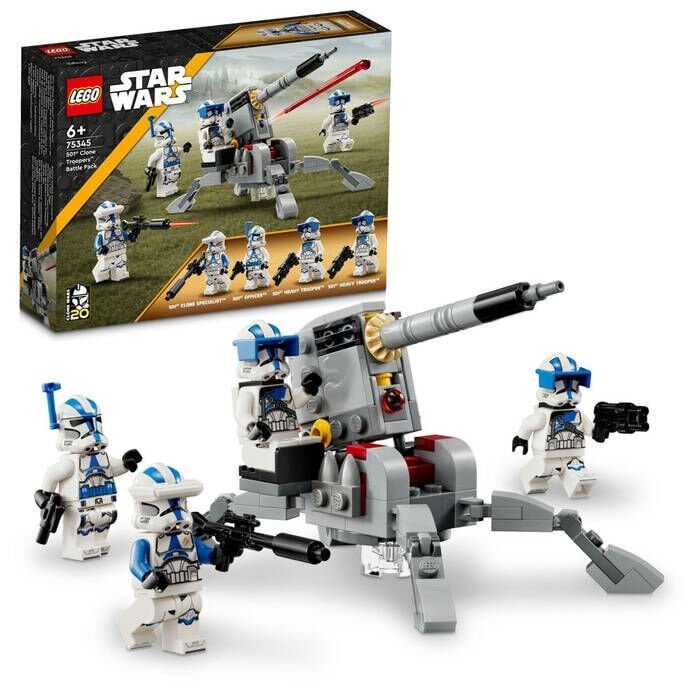 LEGO® Star Wars™ 501. Klon Trooperlar Savaş Paketi