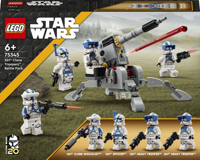 LEGO® Star Wars™ 501. Klon Trooperlar Savaş Paketi