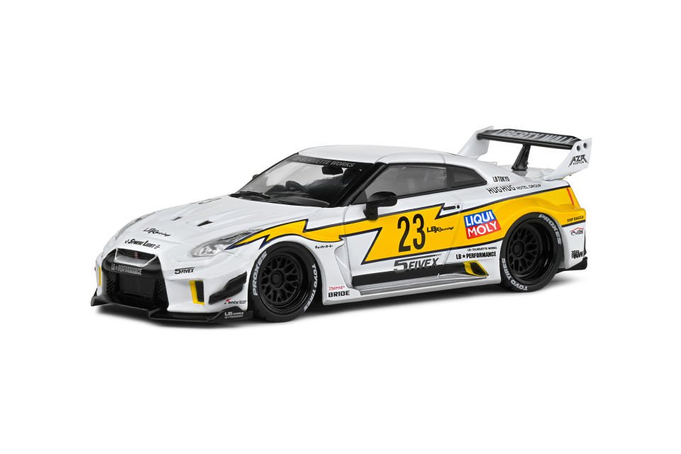 Solido Nissan GTR35 LBWK Silhouette 2019 White 1:43 (4311208)