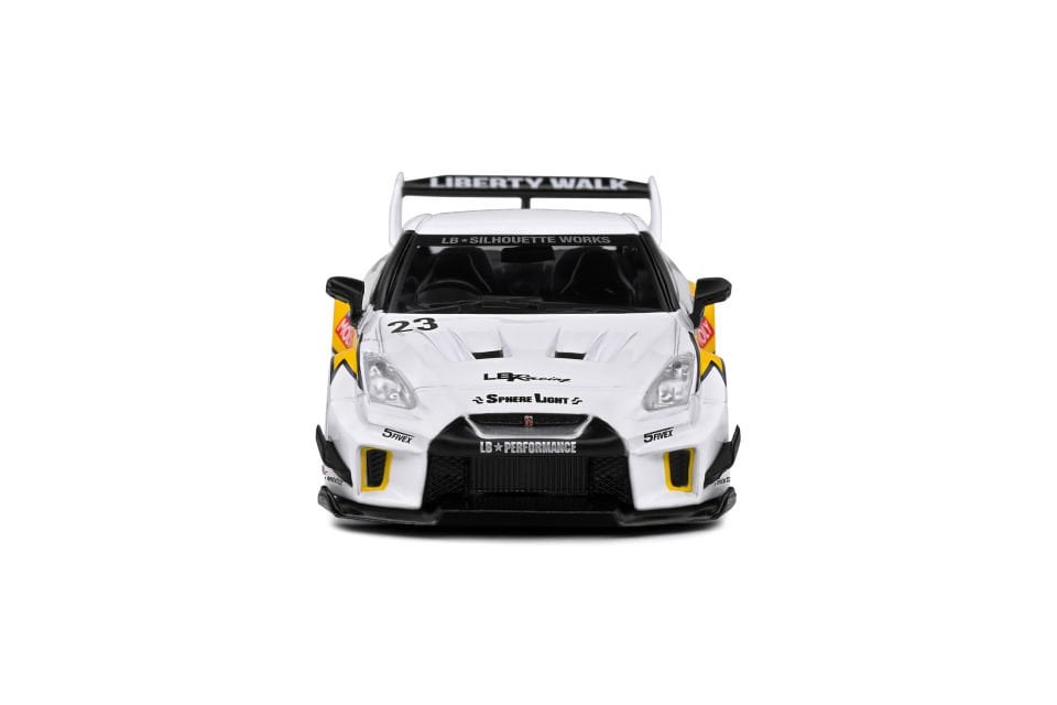 Solido Nissan GTR35 LBWK Silhouette 2019 White 1:43 (4311208)