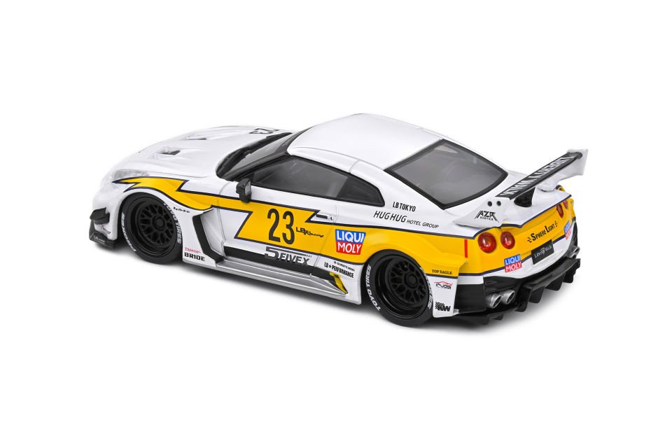 Solido Nissan GTR35 LBWK Silhouette 2019 White 1:43 (4311208)