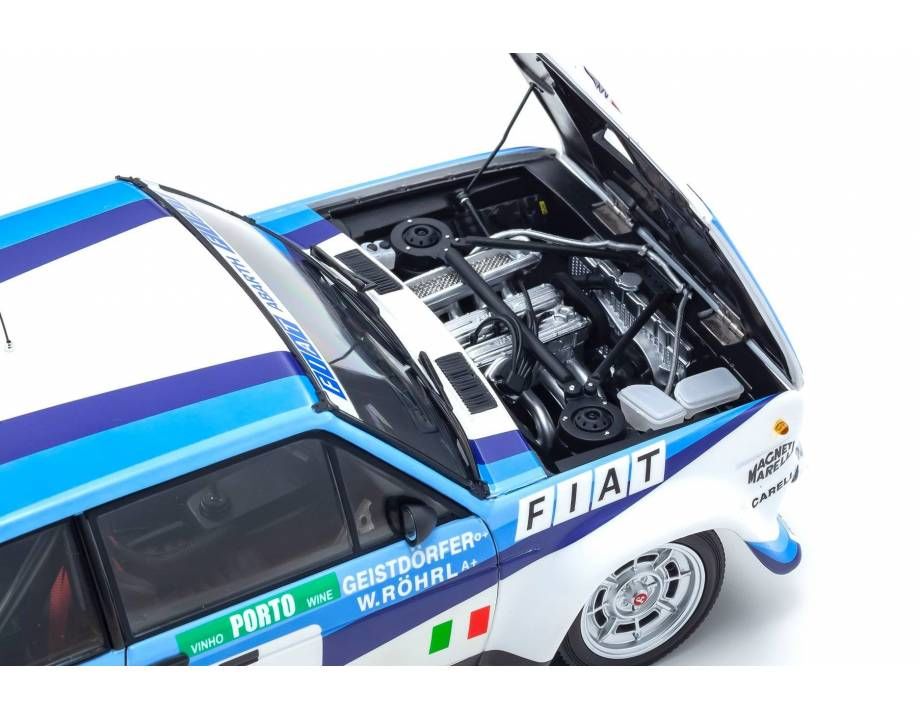 KYOSHO FIAT 131 ABARTH 1980 PORTUGAL RALLY 5 (08376A) 1:18