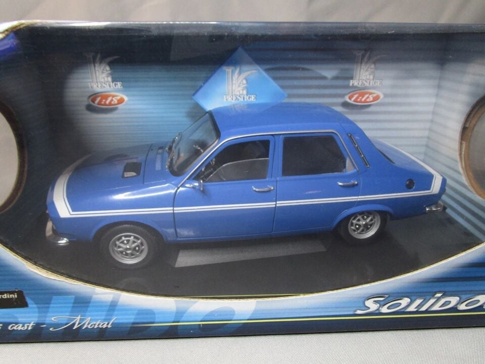 SOLİDO 1:18  Renault 12 Gordini Mavi 8188