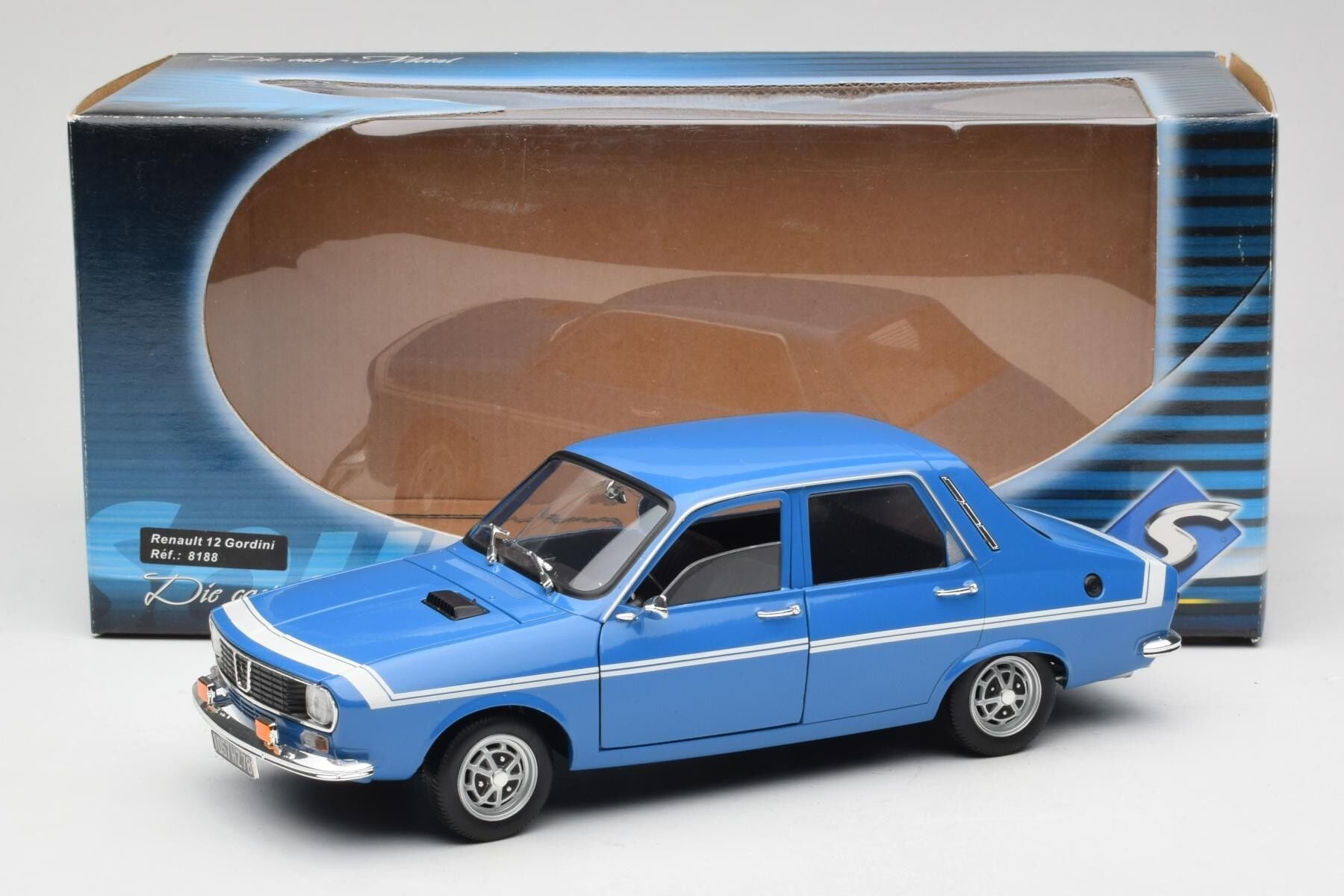 SOLİDO 1:18  Renault 12 Gordini Mavi 8188