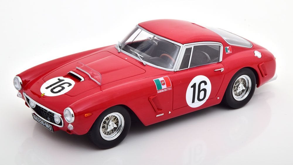 !! İNDİRİM !! KK SCALE FERRARI 250 SWB LE MANS 1961 1:18 (180863)