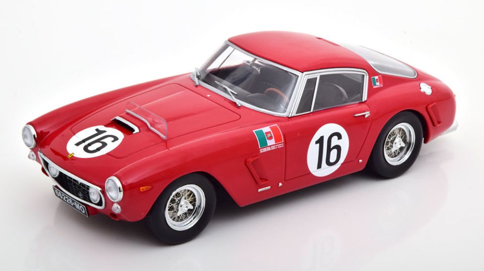 !! İNDİRİM !! KK SCALE FERRARI 250 SWB LE MANS 1961 1:18 (180863)