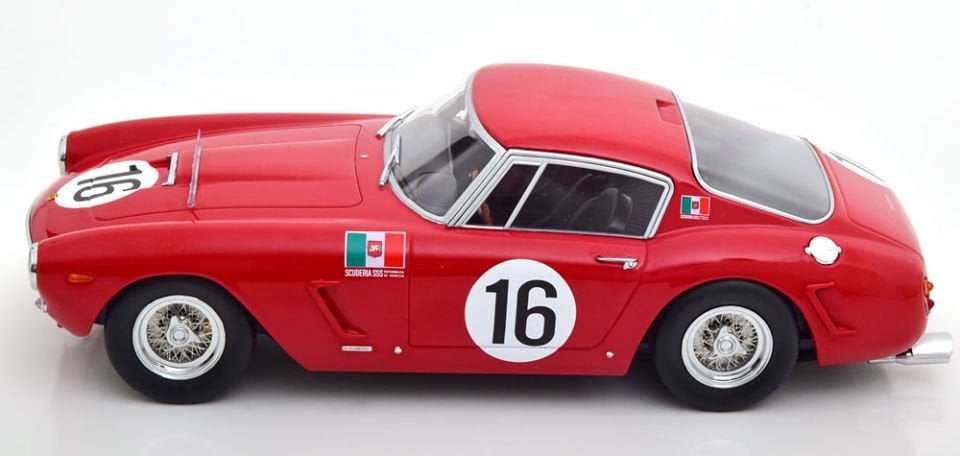 !! İNDİRİM !! KK SCALE FERRARI 250 SWB LE MANS 1961 1:18 (180863)