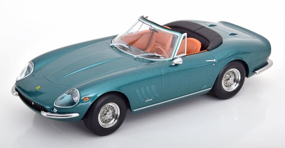 !! İNDİRİM !! KK SCALE FERRARI 275 GTB/4 SPYDER 1:18 (180237)