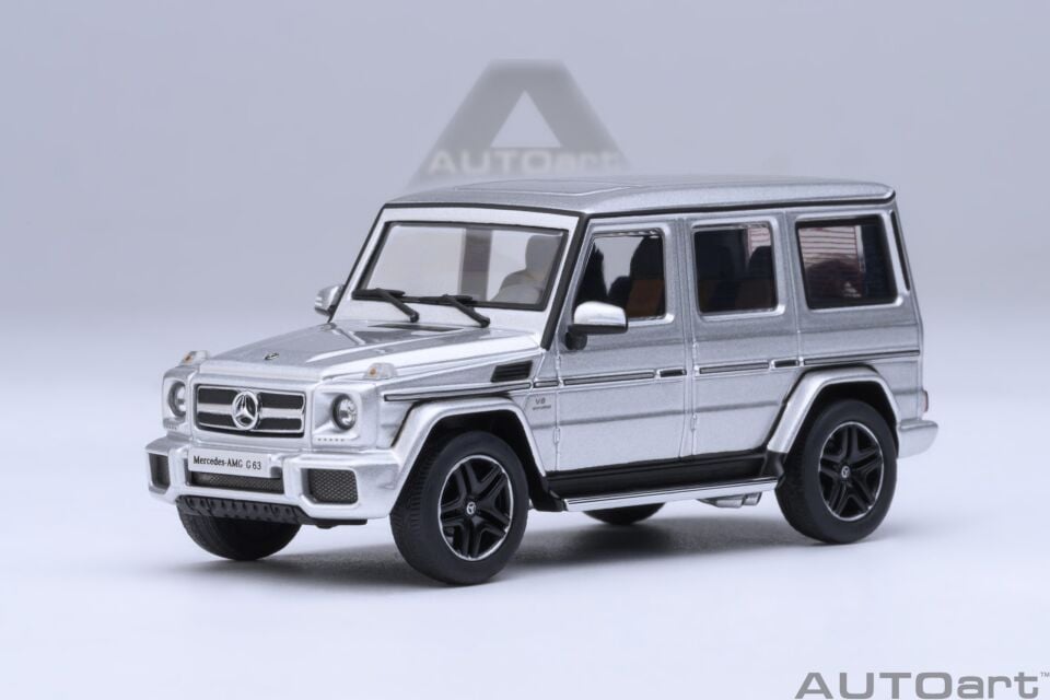 1:64 Mercedes-AMG G63 2017 (Iridium Silver)