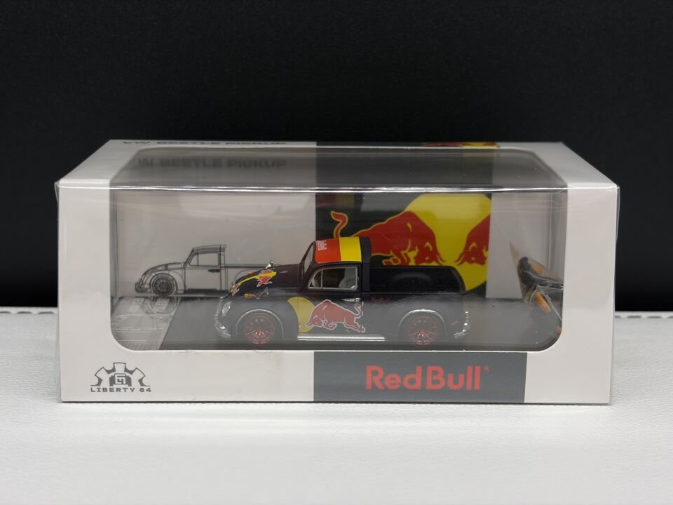 LIBERTY 64 VOLKSWAGEN BEETLE PICK UP RED BULL 1:64