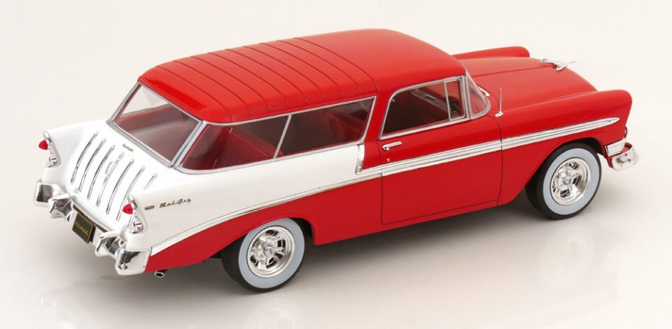 !! İNDİRİM !! KK SCALE CHEVROLET BEL AIR NOMAD 1956 1:18 (181291)