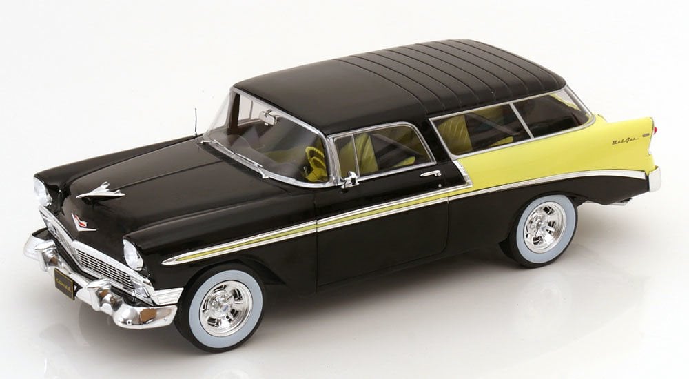 !! İNDİRİM !! KK SCALE CHEVROLET BEL AIR NOMAD 1956 1:18 (181293)