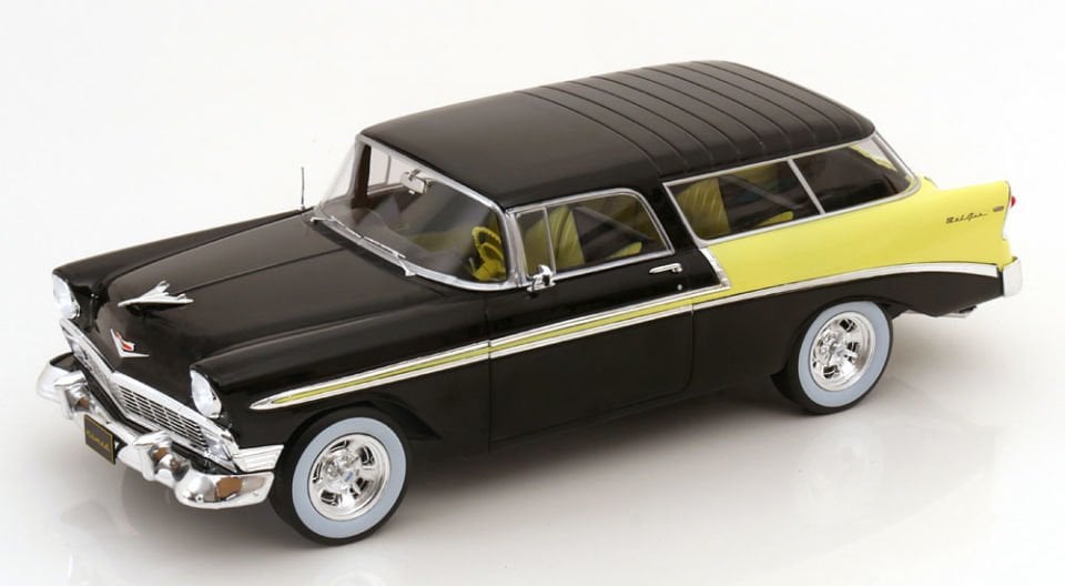 !! İNDİRİM !! KK SCALE CHEVROLET BEL AIR NOMAD 1956 1:18 (181293)
