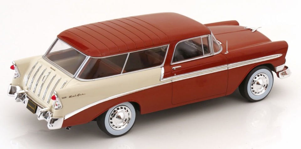 !! İNDİRİM !! KK SCALE CHEVROLET BEL AIR NOMAD 1956 1:18 (181294)