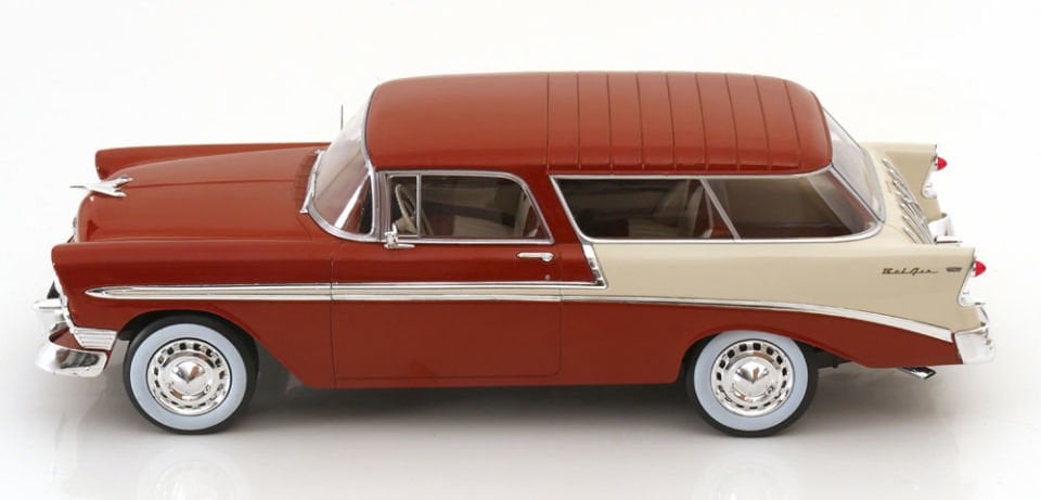 !! İNDİRİM !! KK SCALE CHEVROLET BEL AIR NOMAD 1956 1:18 (181294)