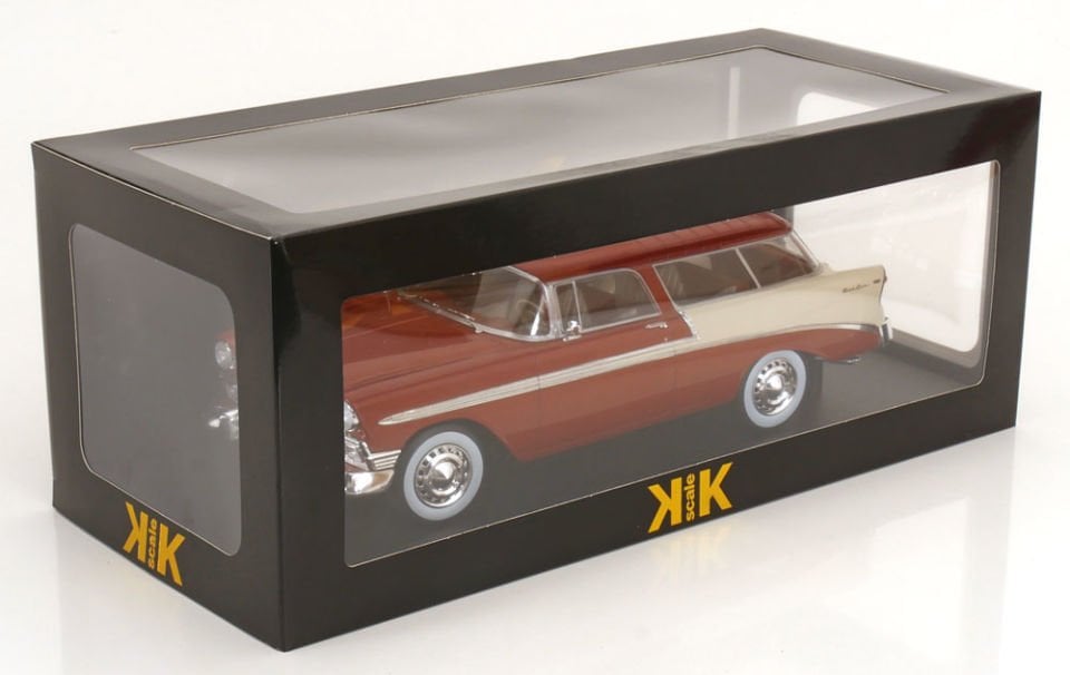 !! İNDİRİM !! KK SCALE CHEVROLET BEL AIR NOMAD 1956 1:18 (181294)