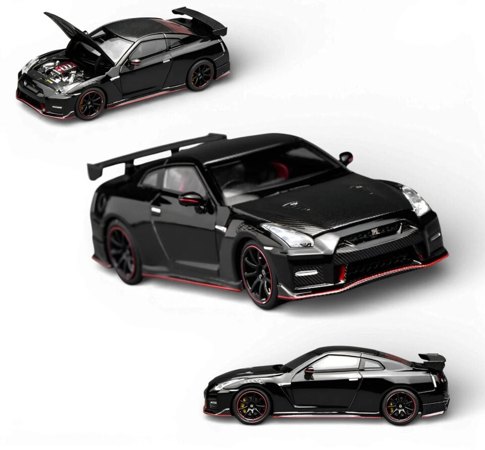 1/64 Motorhelix Nissan Skyline GT-R R35 NISMO S/E Pearl Black M63524 MIX2