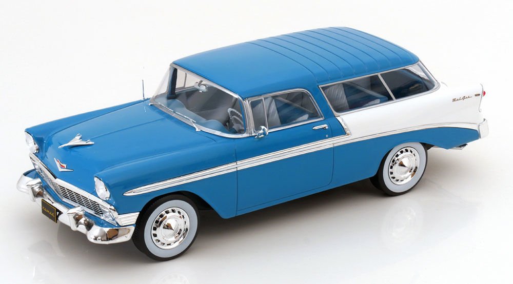 !! İNDİRİM !! KK SCALE CHEVROLET BEL AIR NOMAD 1956 1:18 (181292)