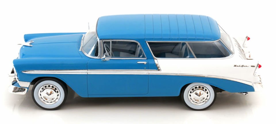 !! İNDİRİM !! KK SCALE CHEVROLET BEL AIR NOMAD 1956 1:18 (181292)