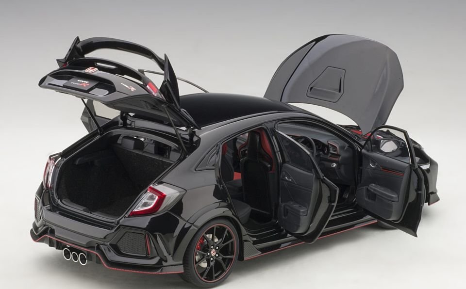 LCD MODELS HONDA CİVİC TYPE-R (18005B-BL) 1:18