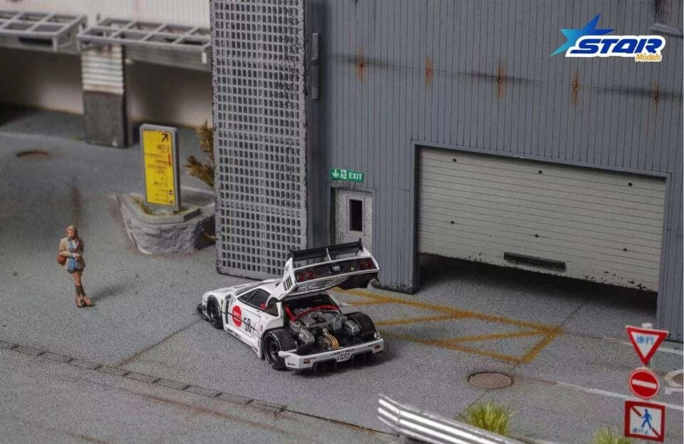 Star Models Supercar F40 LB-Works Wide-Body Modified (White Collet 58# Ordinary)