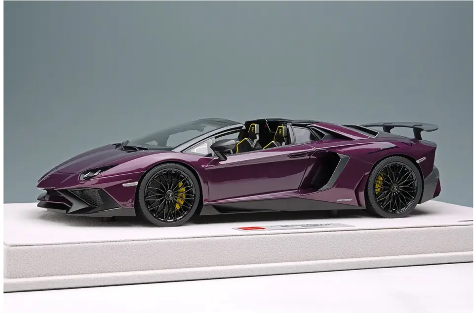Make Up Eidolon 1:18 Lamborghini Aventador LP750-4 Superveloce Roadster 2015 (Viola Ophelia)