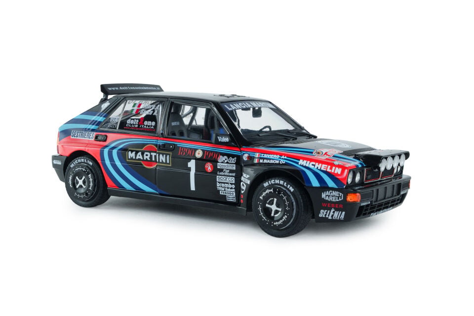 SOLIDO LANCIA DELTA HF INTEGRALE - RALLYE MONTE CARLO 1990 1:18
