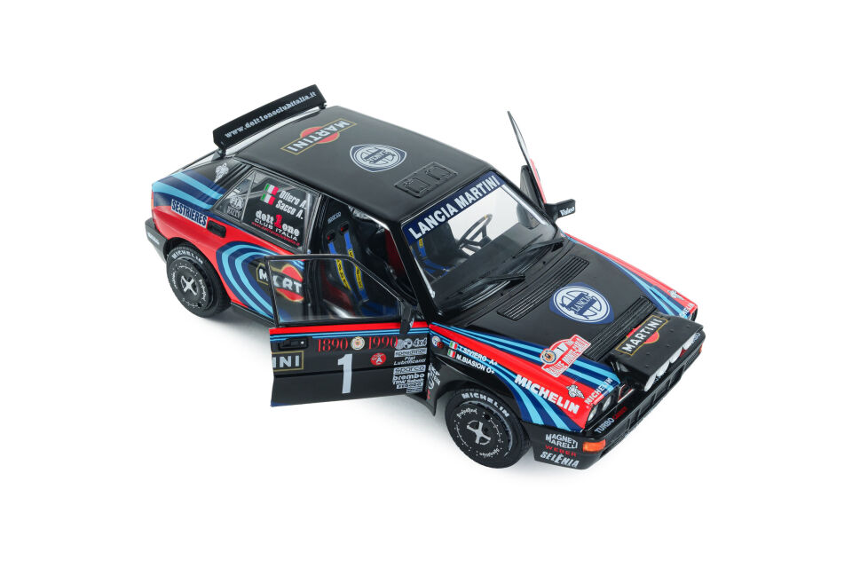 SOLIDO LANCIA DELTA HF INTEGRALE - RALLYE MONTE CARLO 1990 1:18