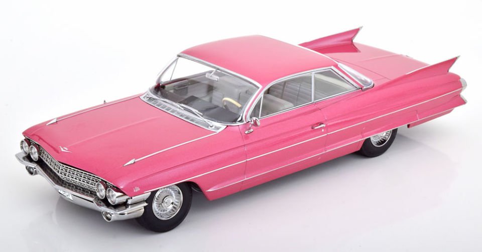 !! İNDİRİM !! KK SCALE CADILLAC SERIES 62 COUPE DE VILLE 1961 1:18 (181254)