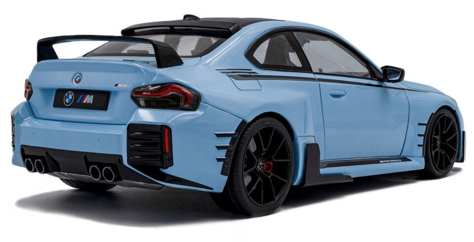 SOLIDO BMW M2 PERFORMANCE PARTS ZANDVOORT BLUE 2024 1:18