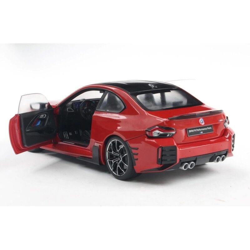 SOLIDO BMW M2 PERFORMANCE PARTS RED METALLISED 2024 1:18