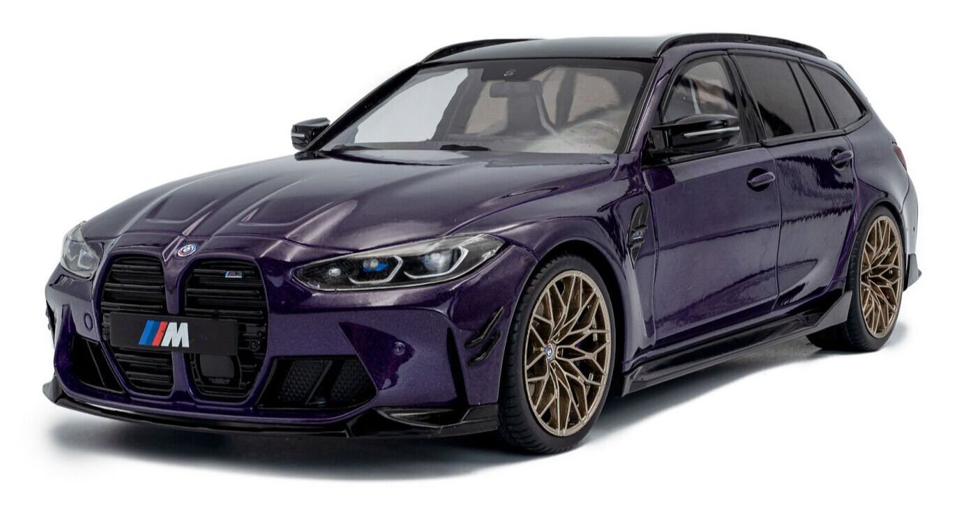 SOLIDO BMW M3 TOURING PERFORMANCE PARTS TWILIGHT PURPLE 2024 1:18