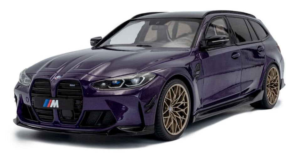 SOLIDO BMW M3 TOURING PERFORMANCE PARTS TWILIGHT PURPLE 2024 1:18